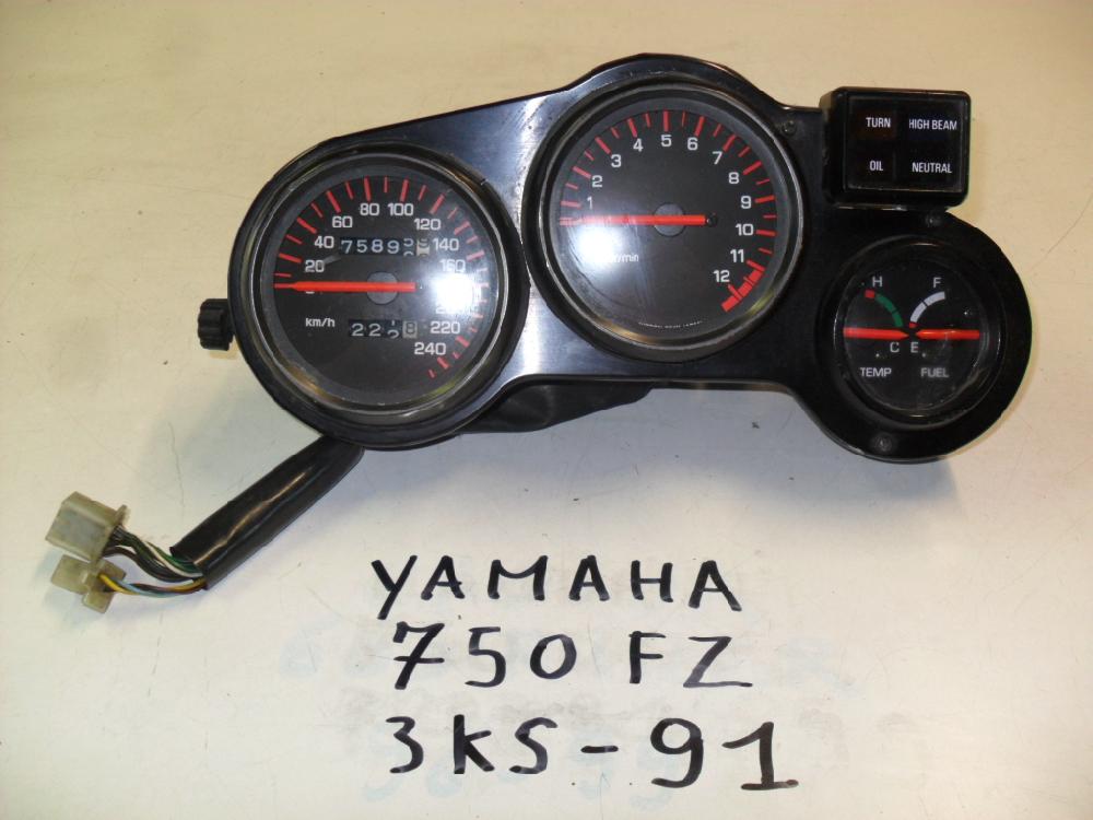 Compteur YAMAHA 750 FZ 3KS - 91: Pice d'occasion pour moto