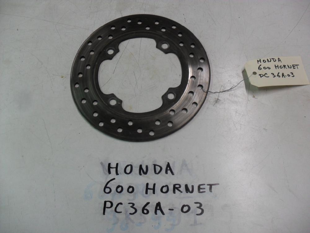 Disque de frein arrière HONDA 600 HORNET PC36A - 03: Pice d'occasion pour moto