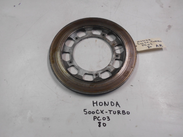 Disque de frein arrière HONDA 500 CX TURBO PC03 - 80: Pice d'occasion pour moto