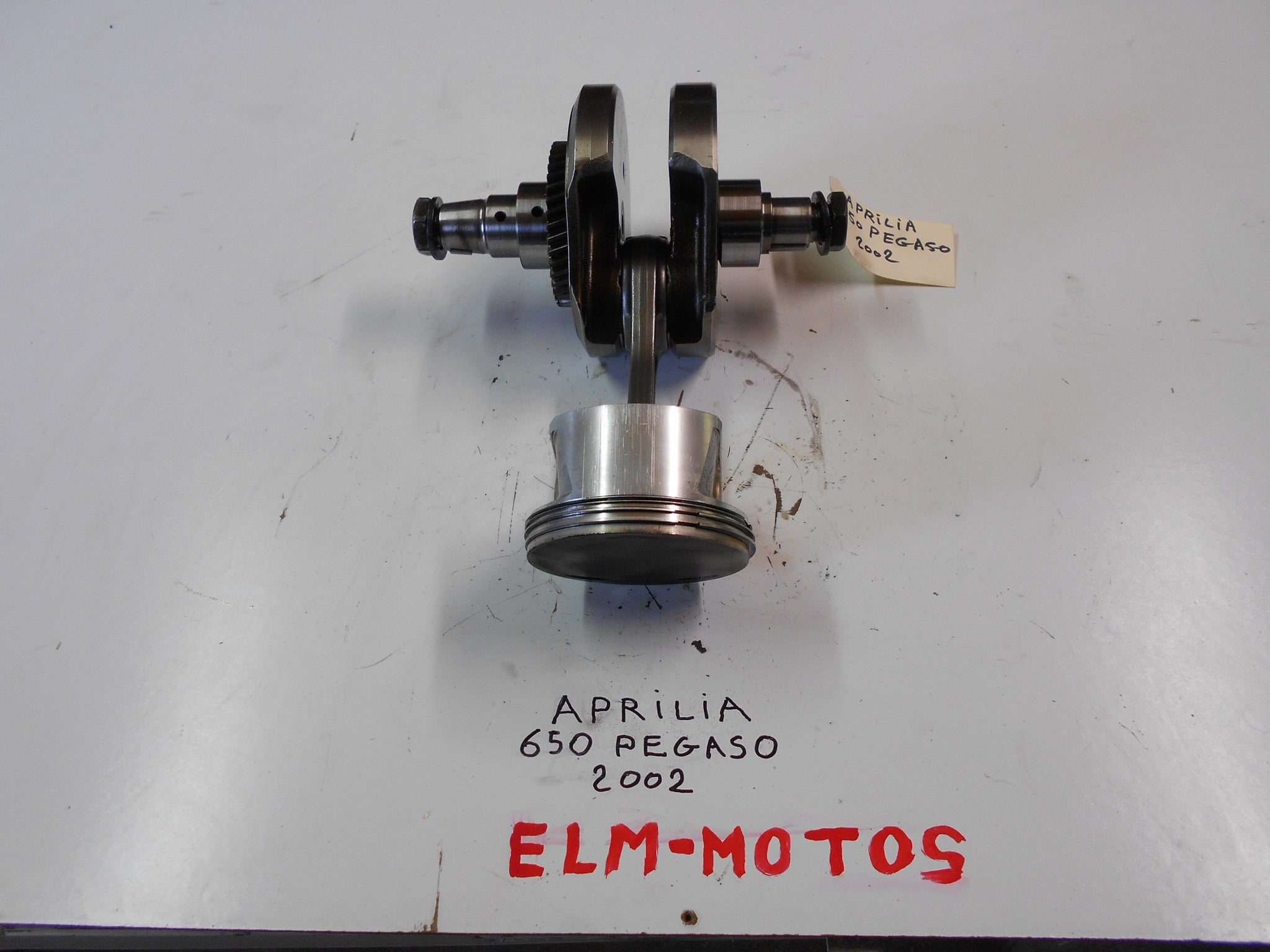 vilebrequin et piston APRILIA 650 PEGASO - 02