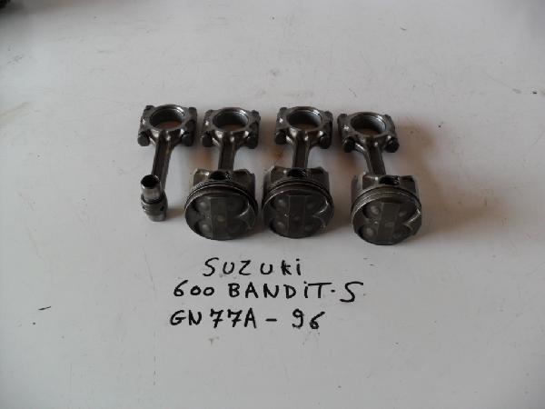 Pistons et bielles SUZUKI 600 BANDIT GN77A - 96