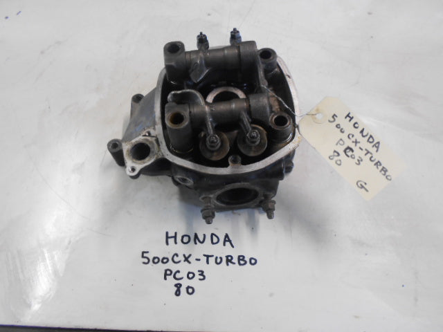 Culasse gauche HONDA 500 CX TURBO PC03 - 80