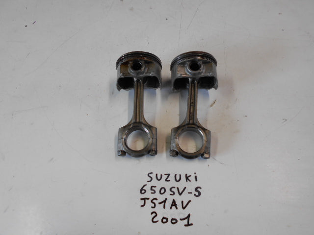 Pistons et bielles SUZUKI 650 SV S JS1A - 01