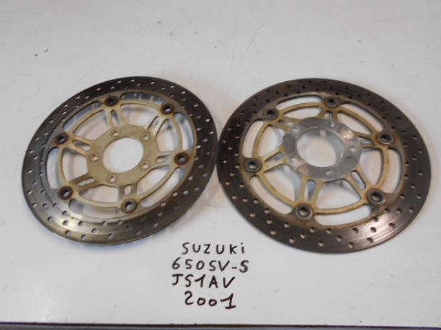 Disques de freins avant SUZUKI 650 SV S JS1A - 01