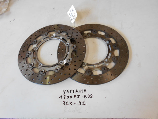 Disques de freins avant YAMAHA 1200 FJ 3CX - 91